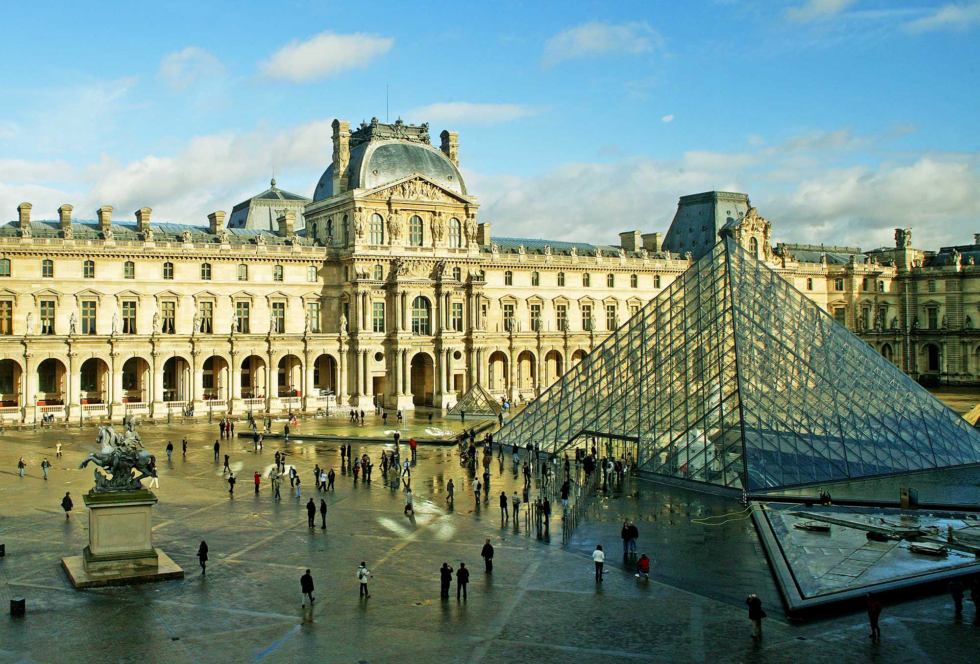 Louvre museum in Paris