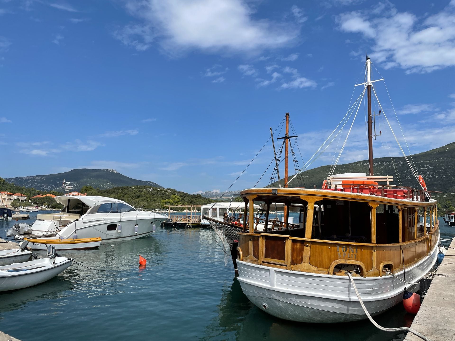 Harbor Ston Croatia