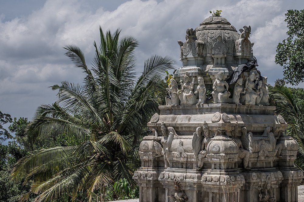 Temple top in Sri Lanka