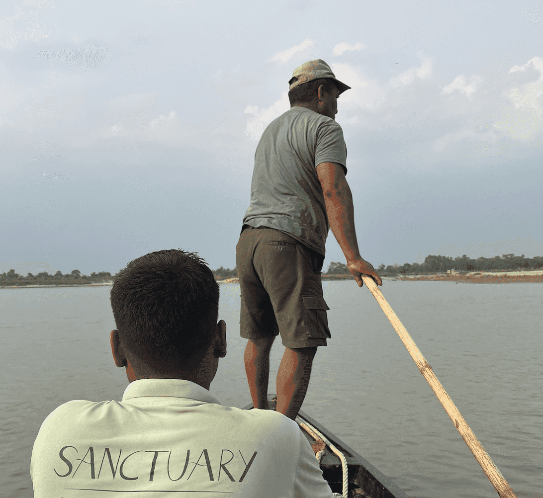 Canoe in Chitwan, Nepal