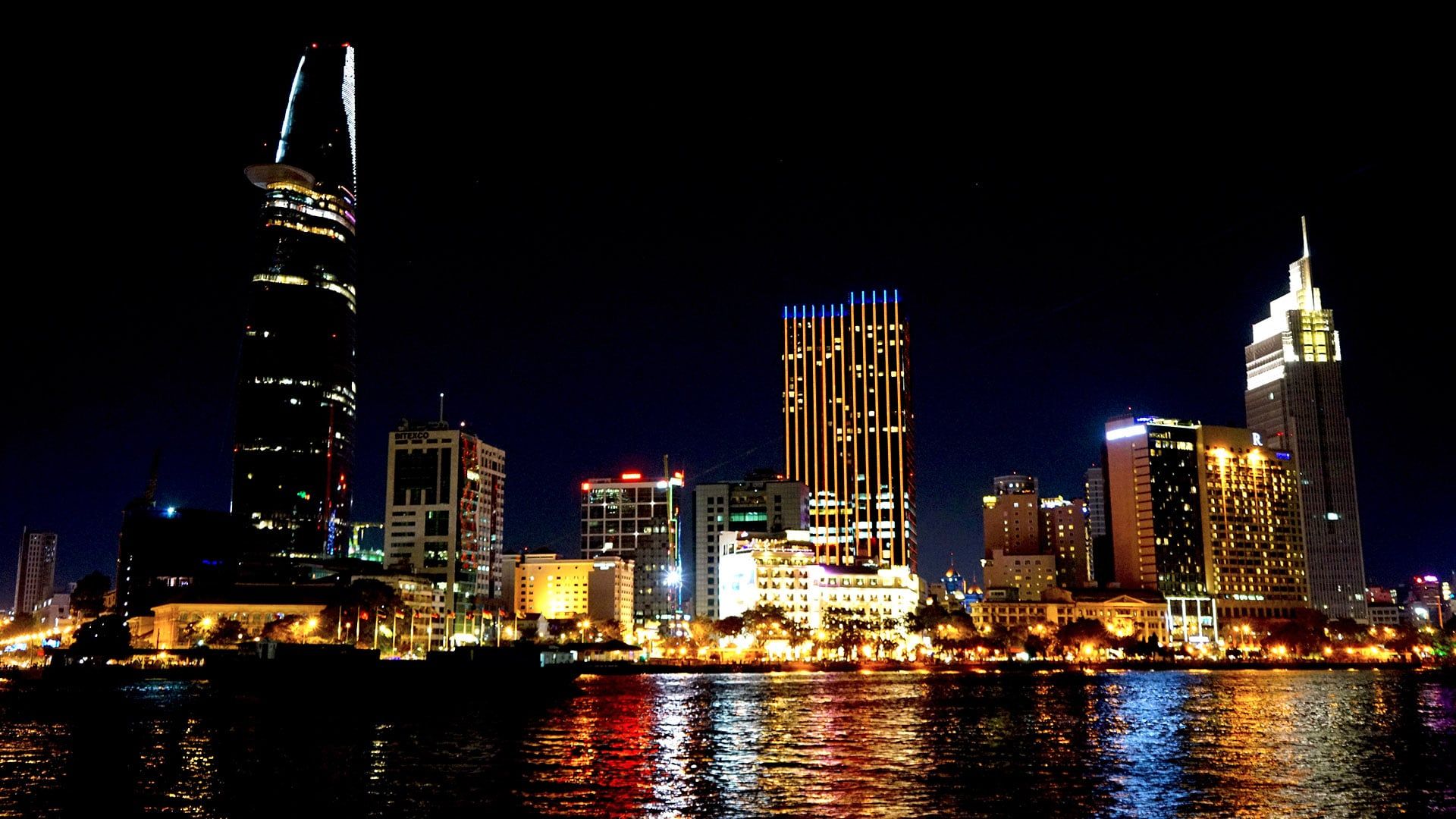 Night Skyline Ho Chi Minh City