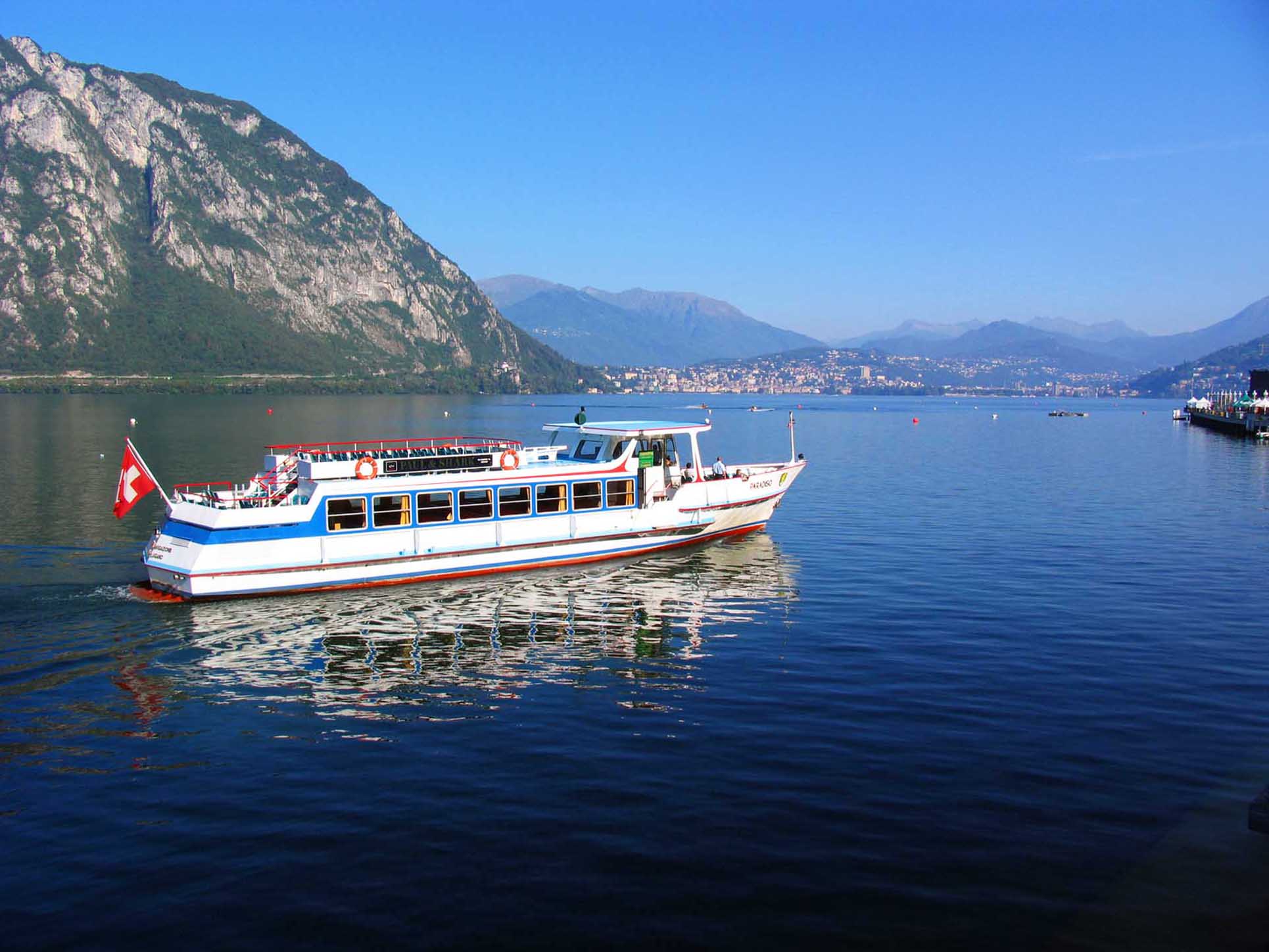 Lugano lake cruise