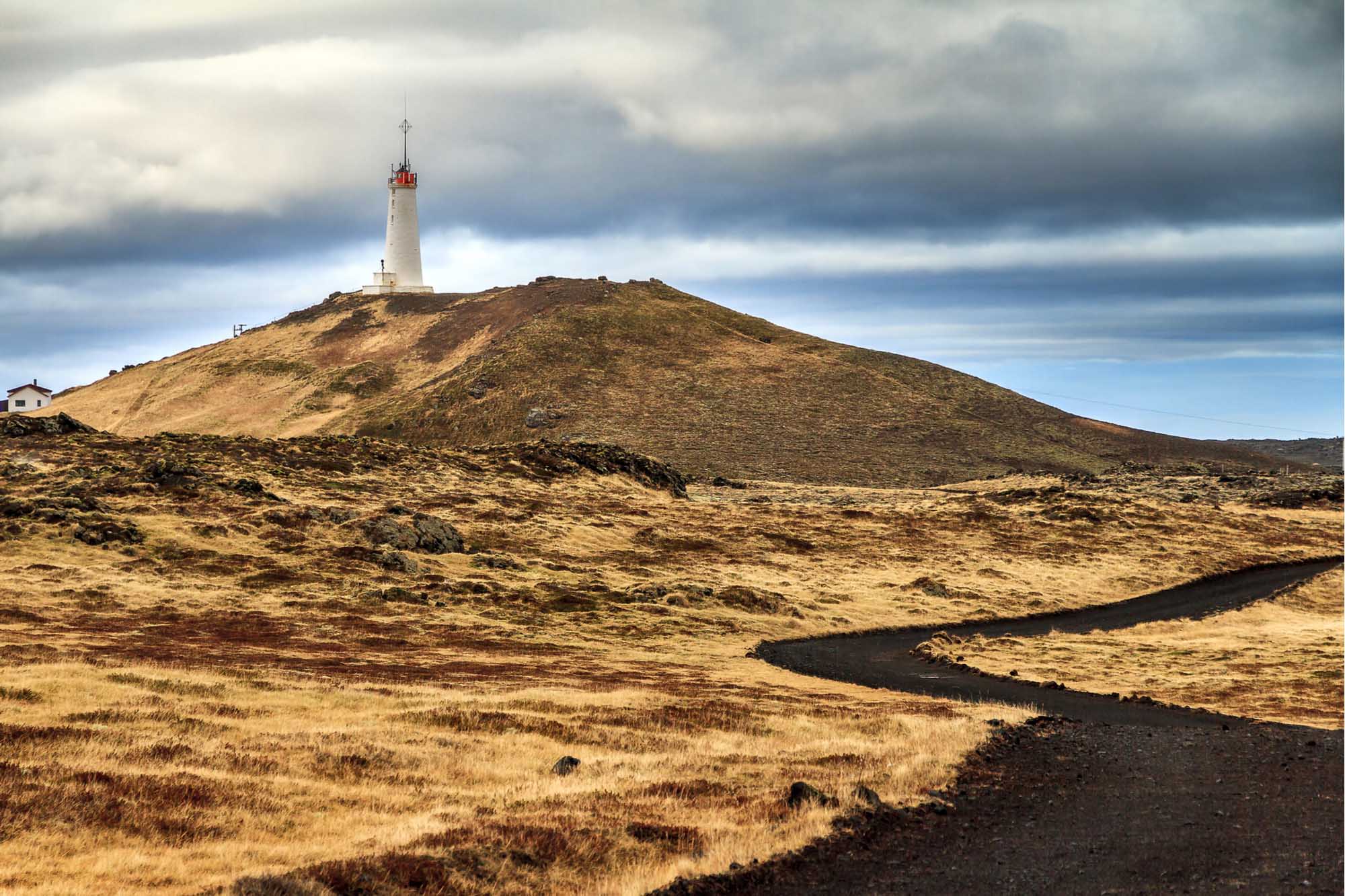 Reykjanesviti, Iceland's oldest lighthouse on the Reykjanes peninsula