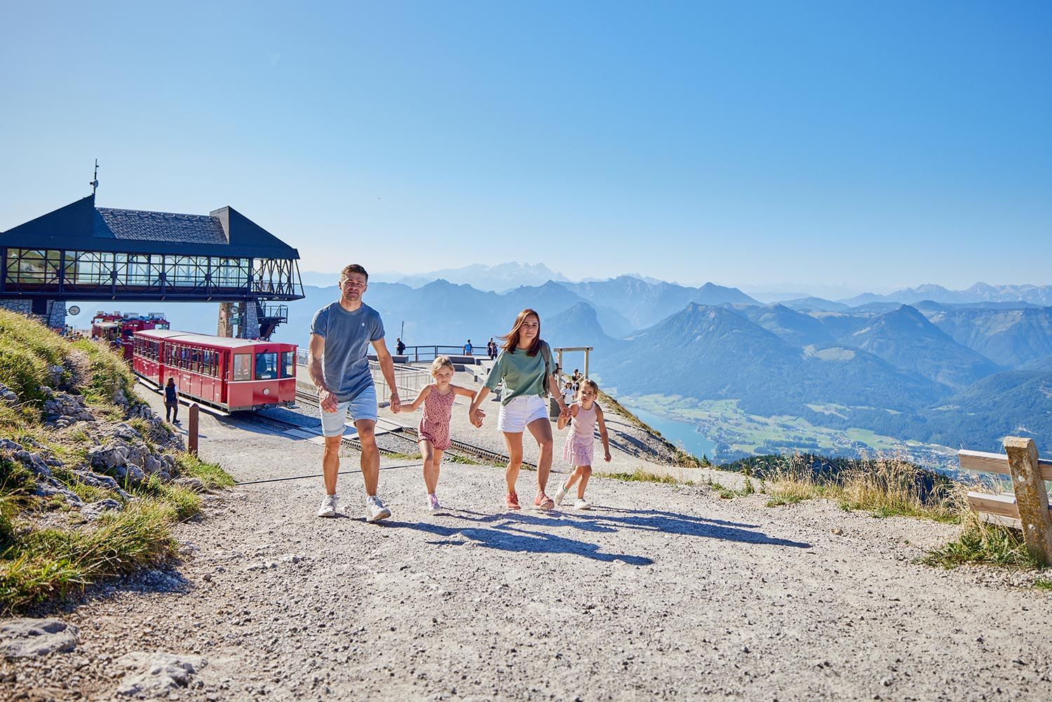 SchafbergBahn in St Wolfgang © Salzburg AG Tourismus GmbH