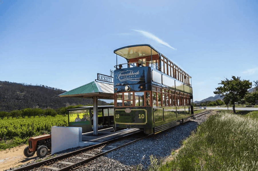 Franschhoek Wine Tram Experience - Blue Line Tram First