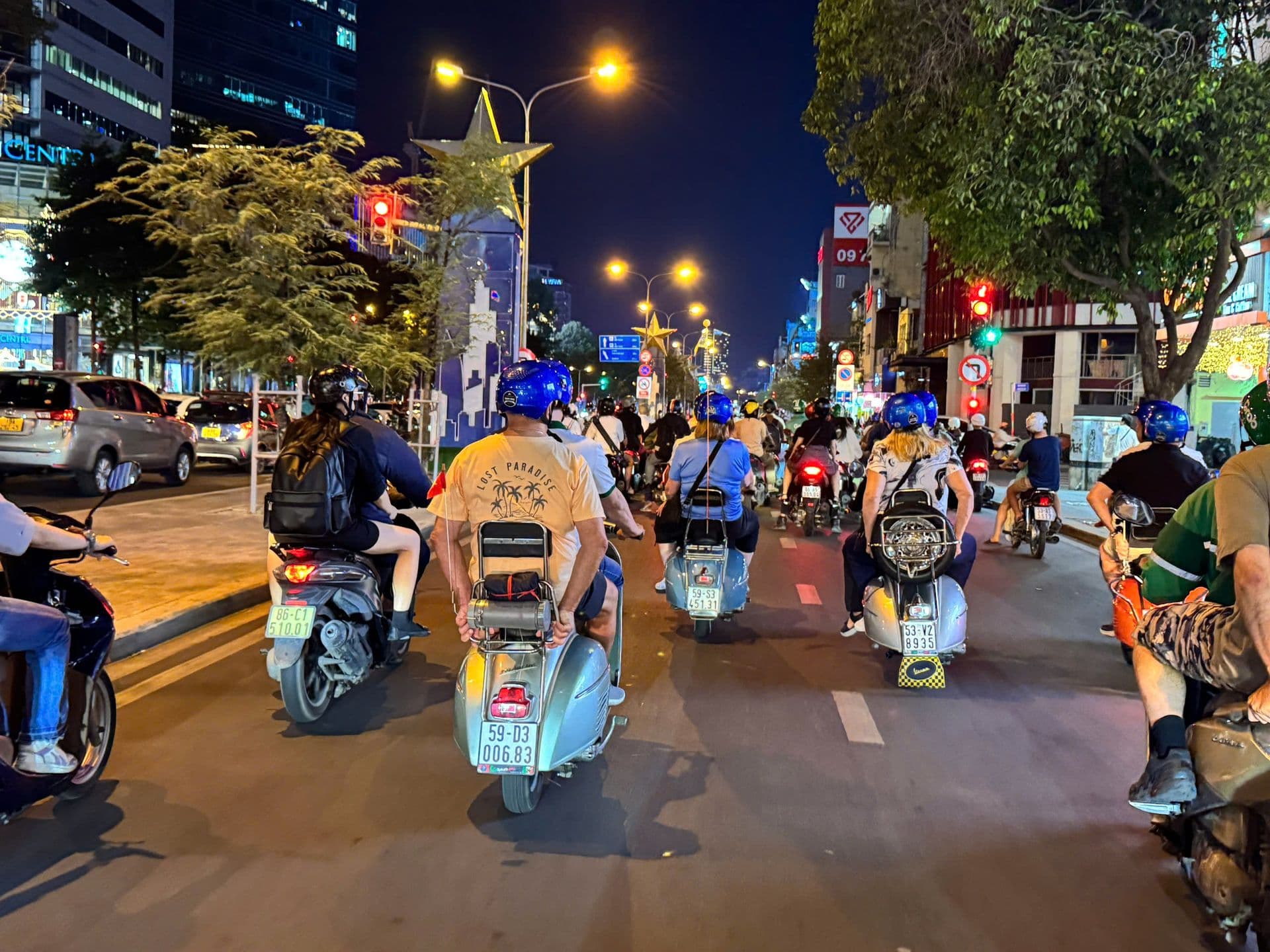 Vespa night tour