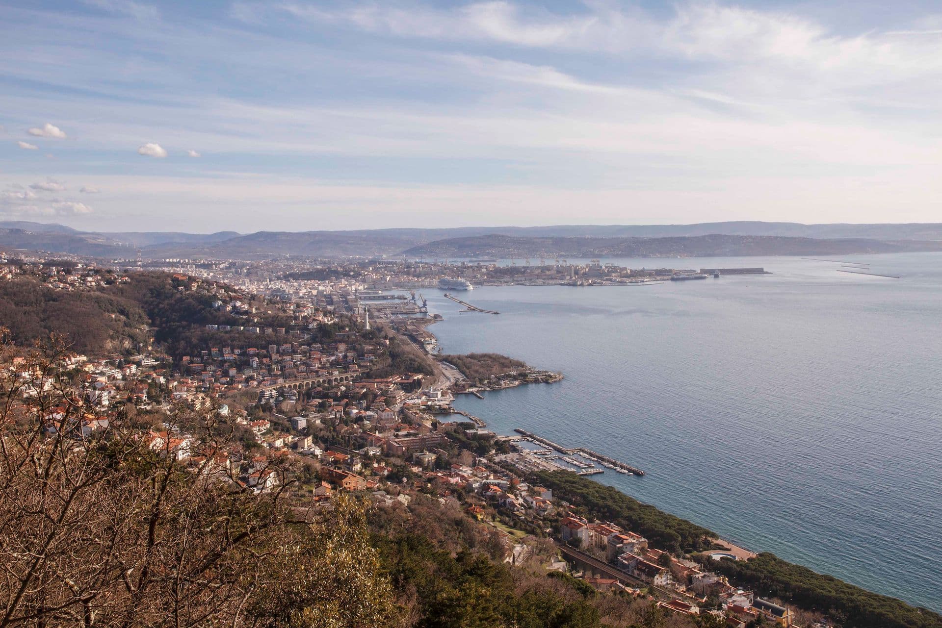View of Trieste, Italy