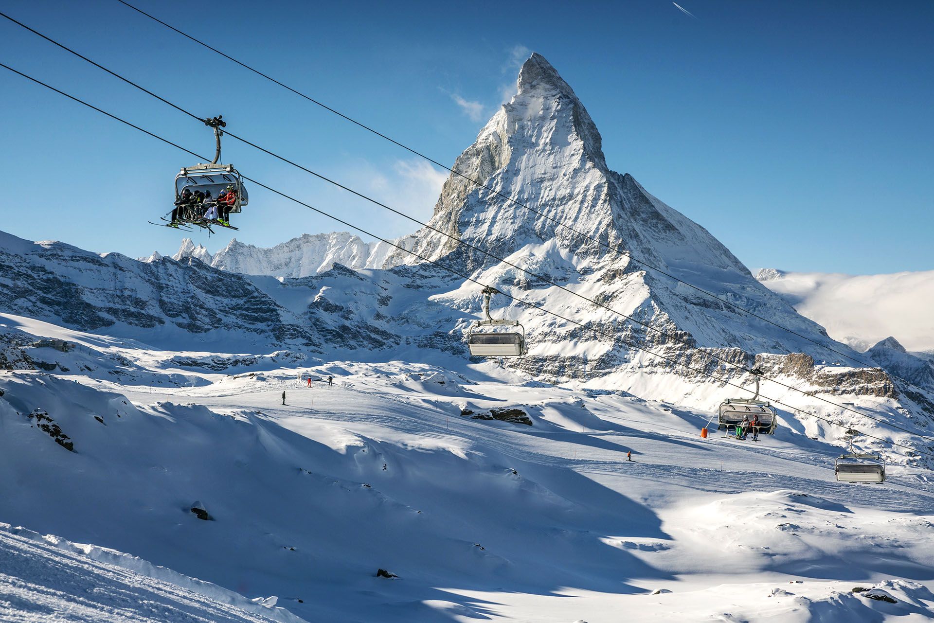 Zermatt chairlift © Swiss Tourism