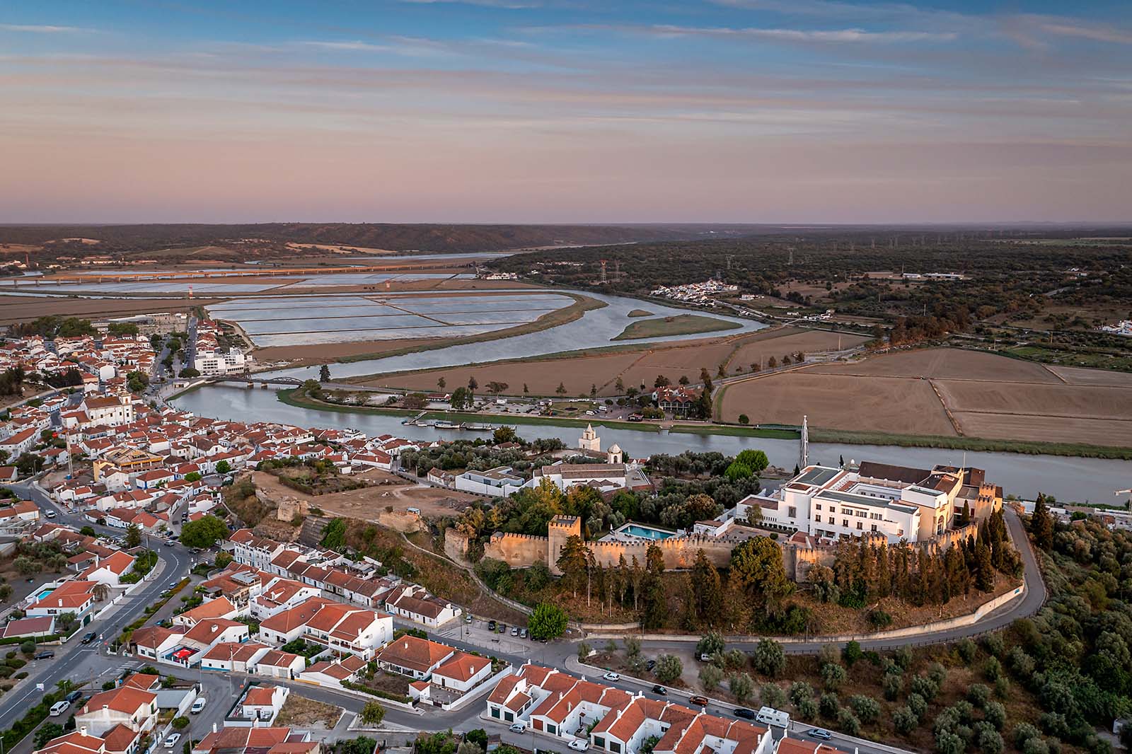Beautiful Evening in Alcácer do Sal, Alentejo Region, Portugal © Shutterstock