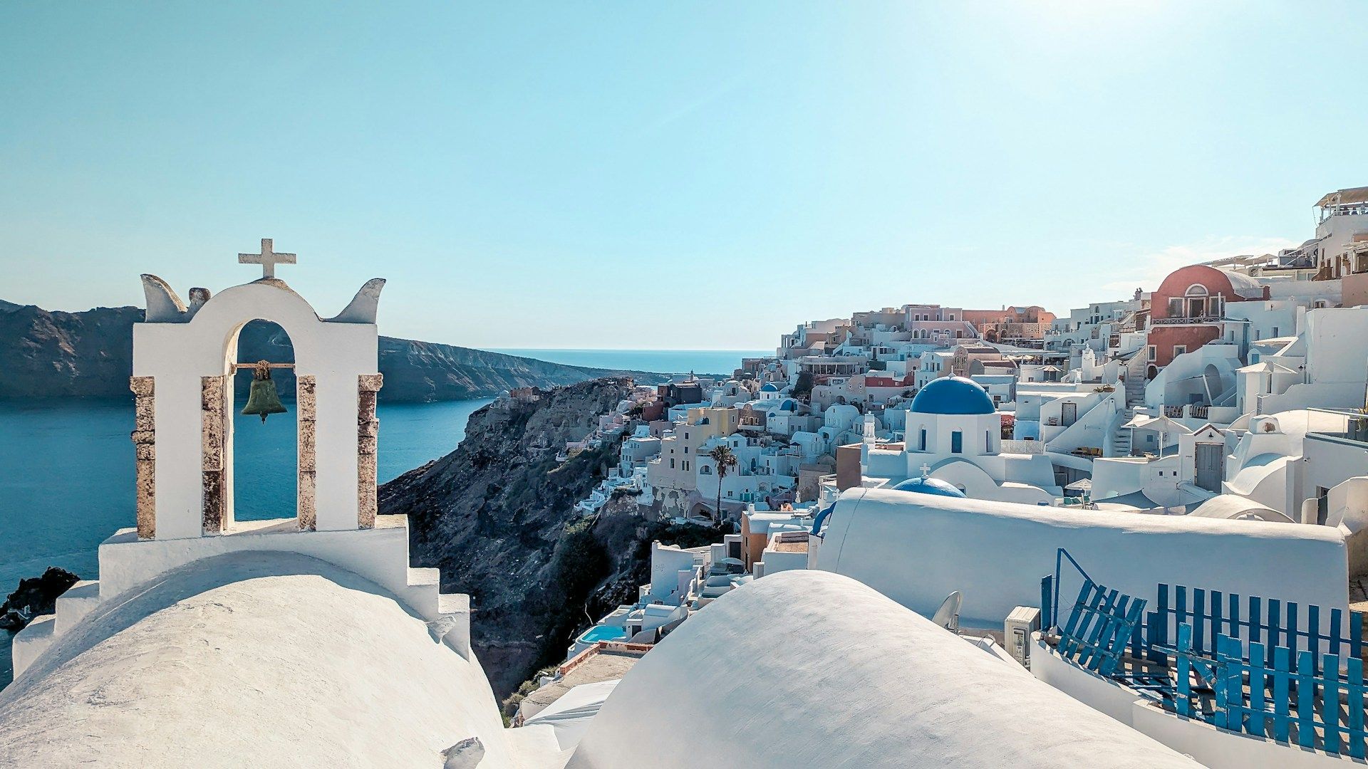 Santorini Cliffs