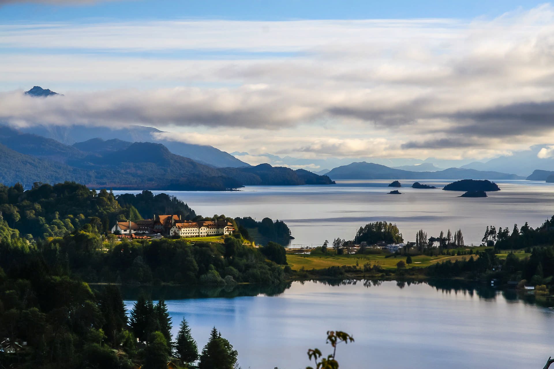 Bariloche lakes in Argentina