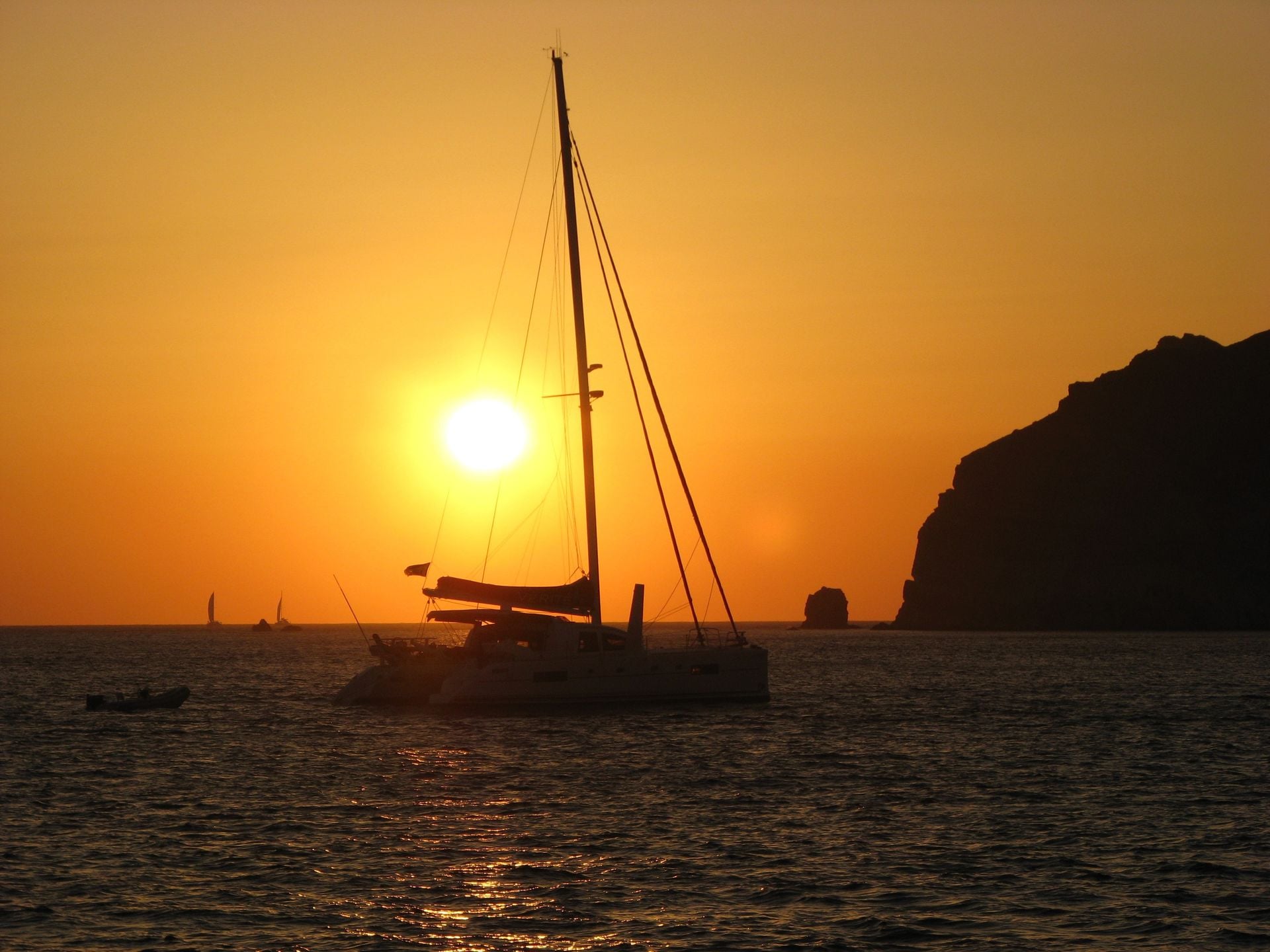 Santorini cruising, Italy