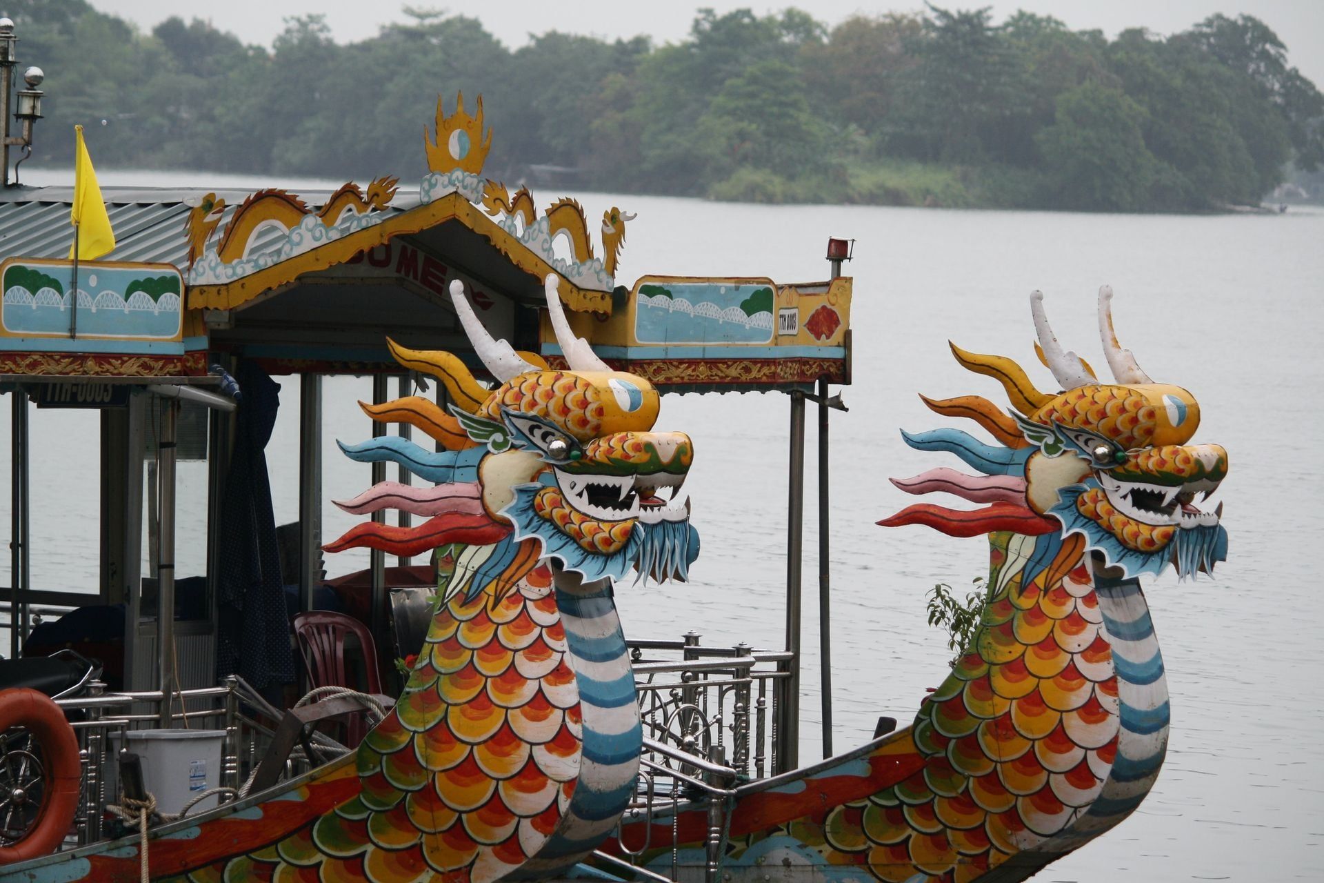 Dragon Boat in Hue