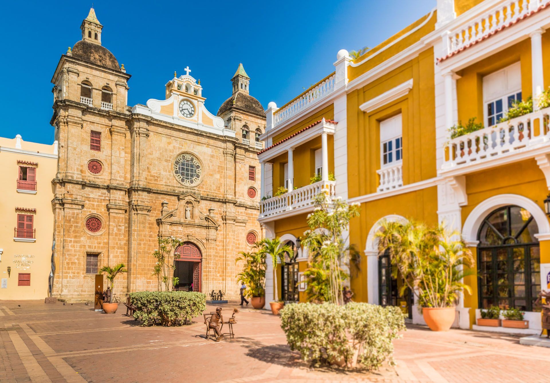 Cathedral San Pedro Claver in Cartagena