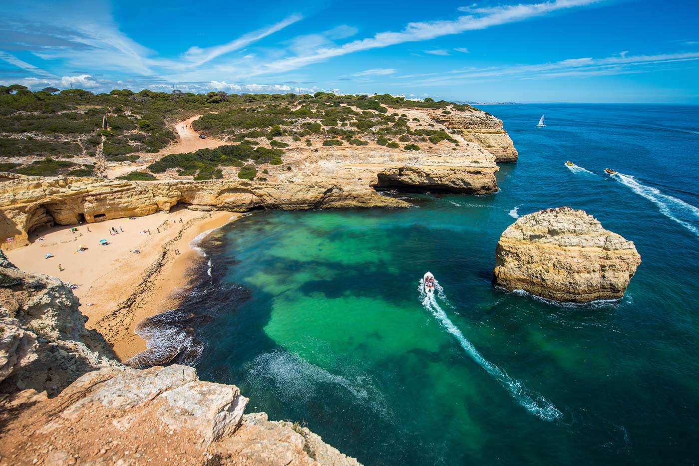 Carvalho Beach in the Algarve region of Portugal © Shutterstock