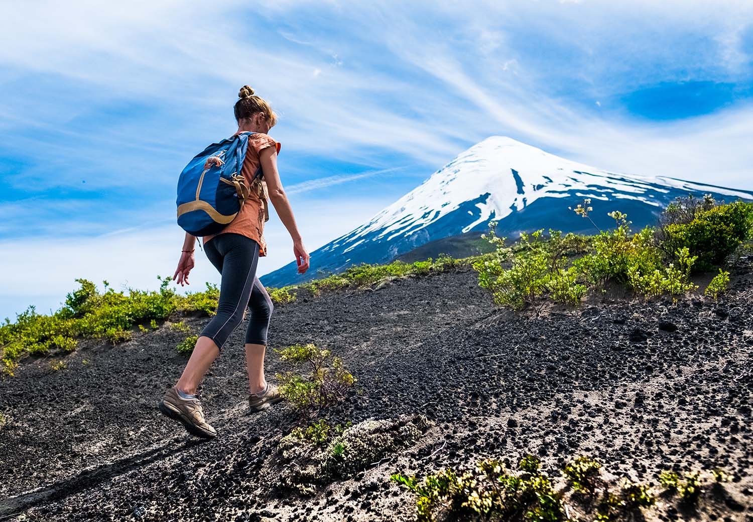 Osorno, Chile hiking © Shutterstock