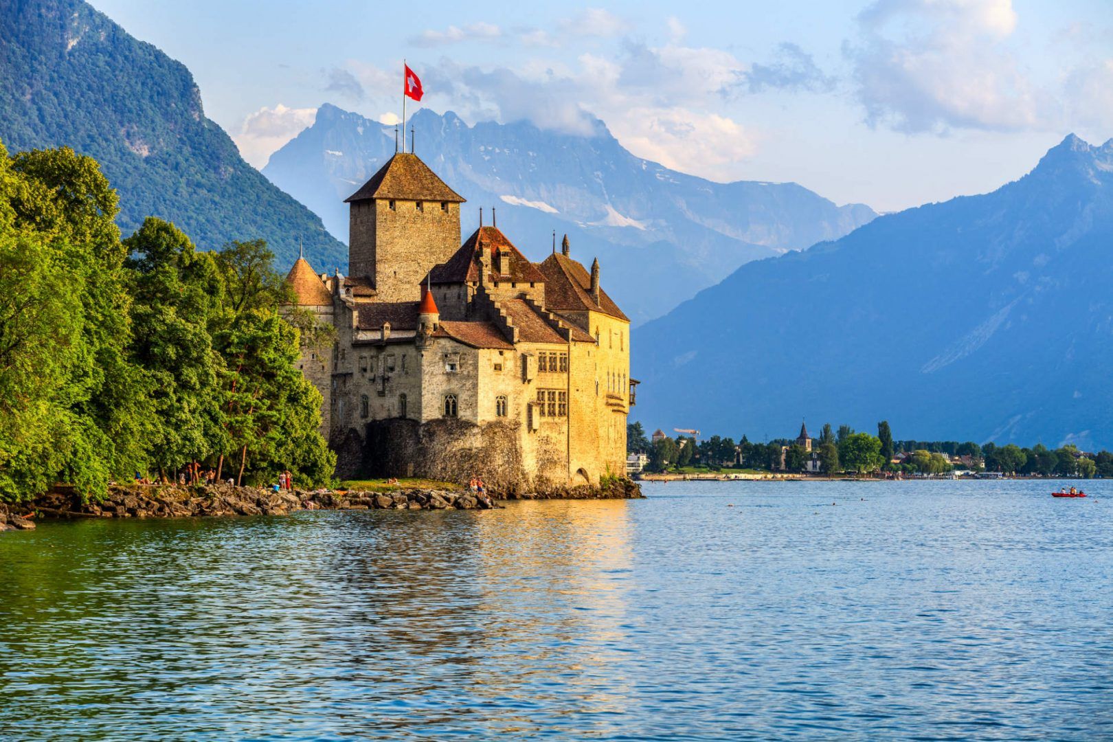 Geneva Kids Nurie Com   Chillon Castle Geneva Lake Switzerland Shutterstock 361751813 Fbaba5c297 