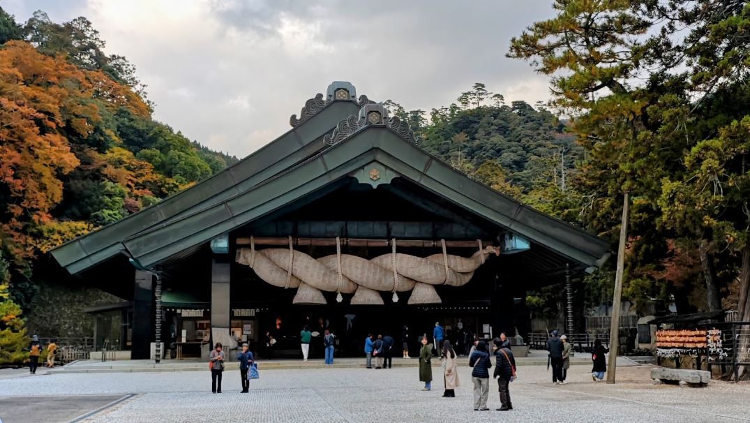 During kamiarizuki, the gods are said to be present at Izumo Oyashiro shrine Japan  © Dre Roelandt