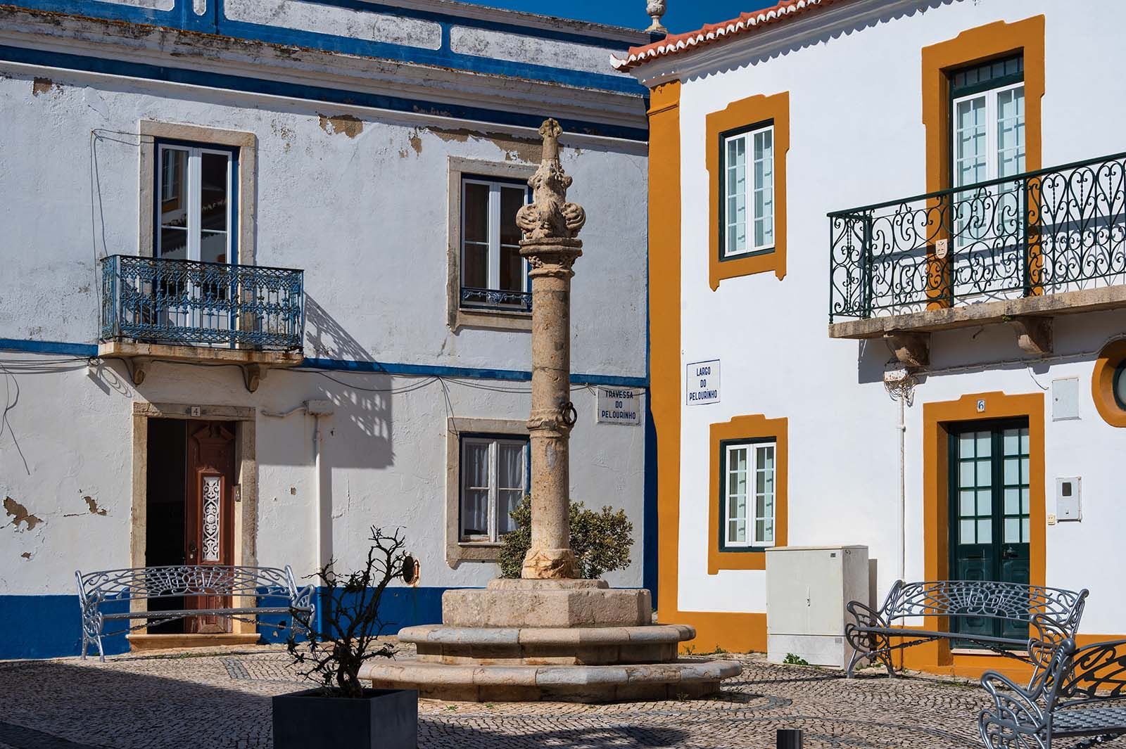Historic Pelourinho square in the center of Ericeira, Portugal © Shutterstock