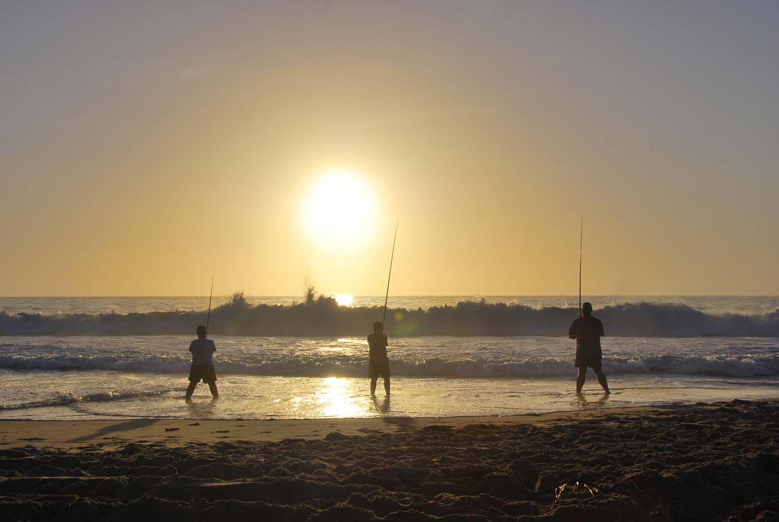 Fishing at Langstrand Namibia © Shutterstock