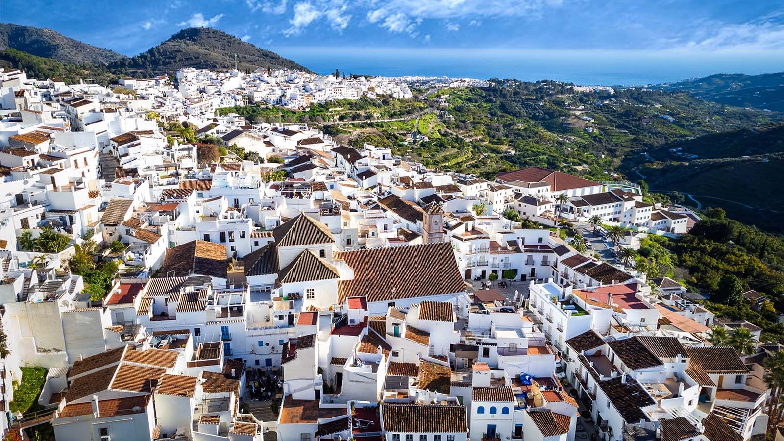 Frigiliana in Spain © Shutterstock