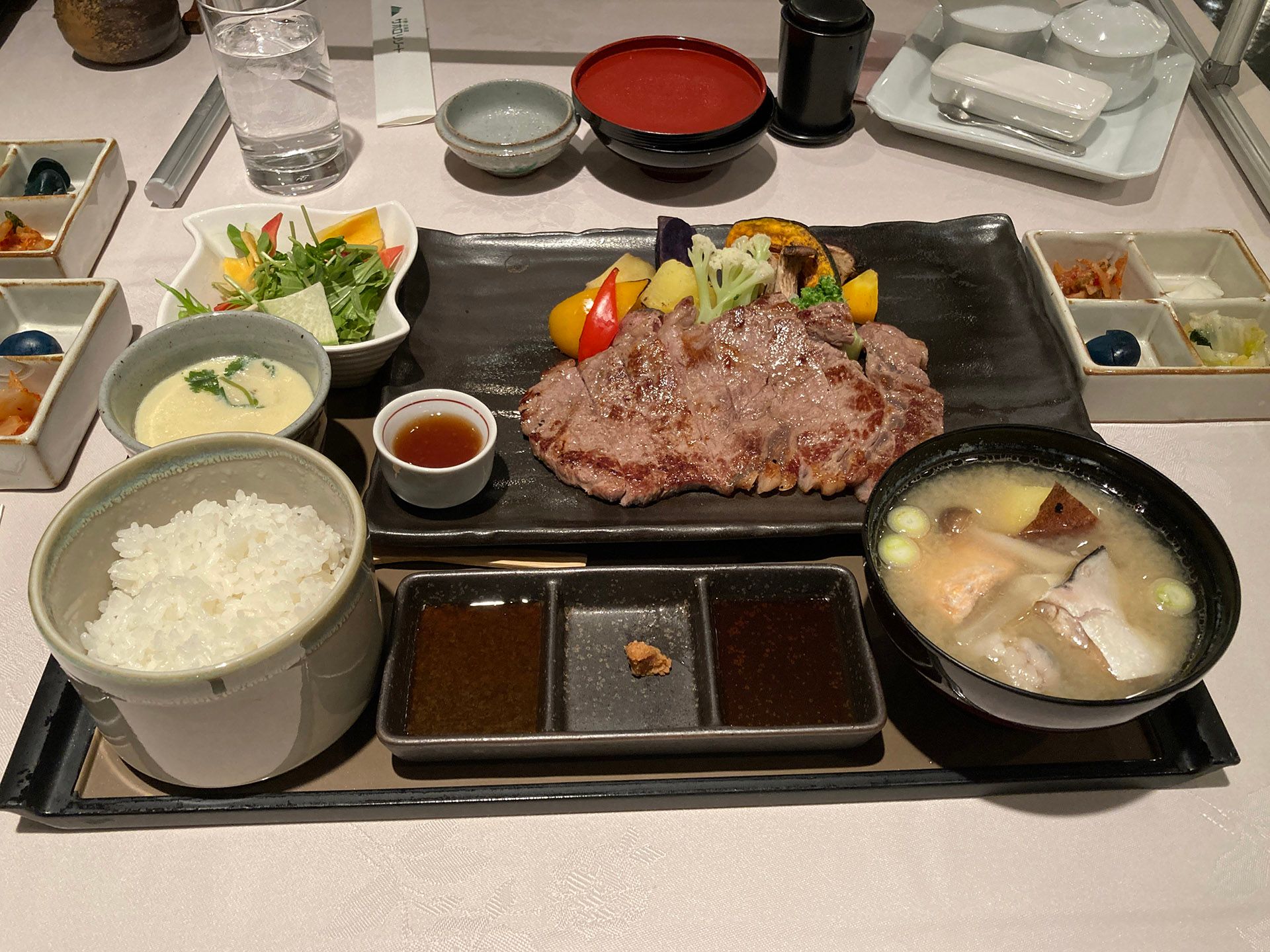 hokkaido-japan-Wonderful meals at the Sahoro Resort Hotel.JPG