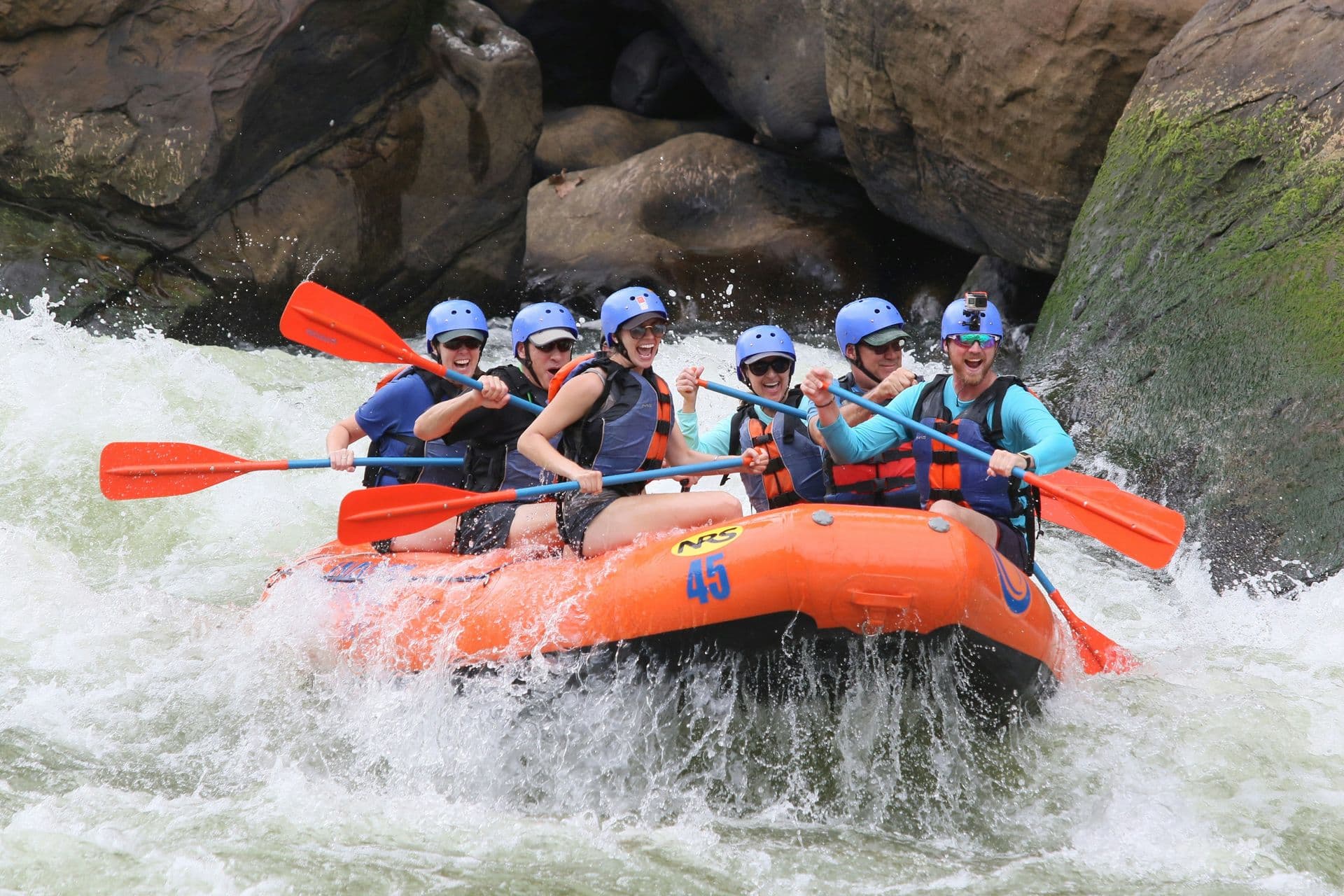 Rafting in Pacuare River