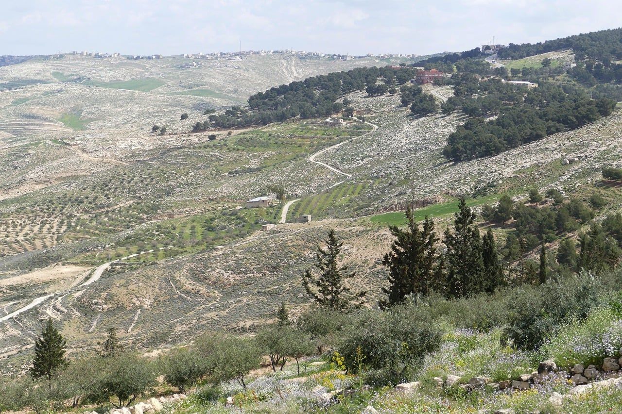 Jordan, Nebo, Mountain