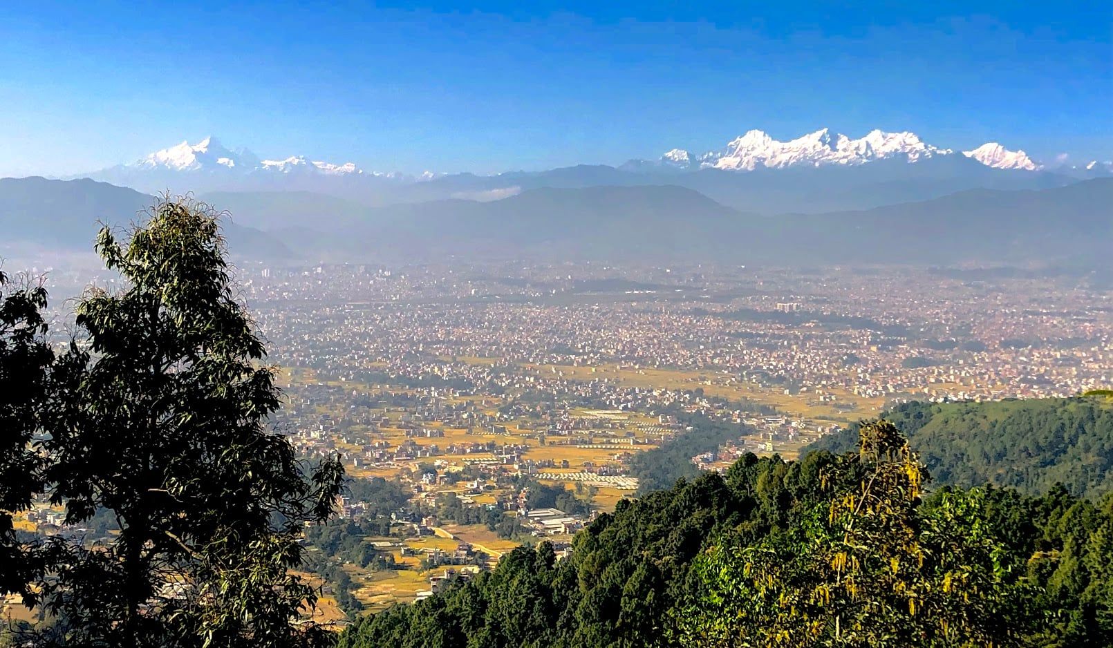 kathmandu valley view