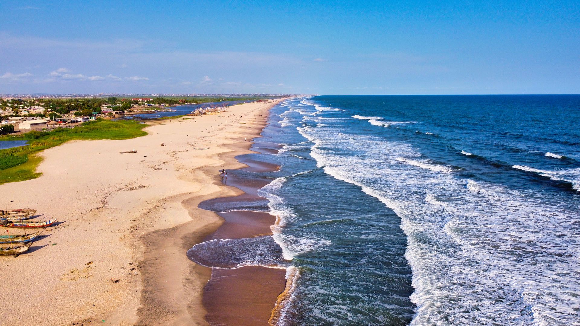 Accra Ghana Beach Beach In Accra Ghana 394577284