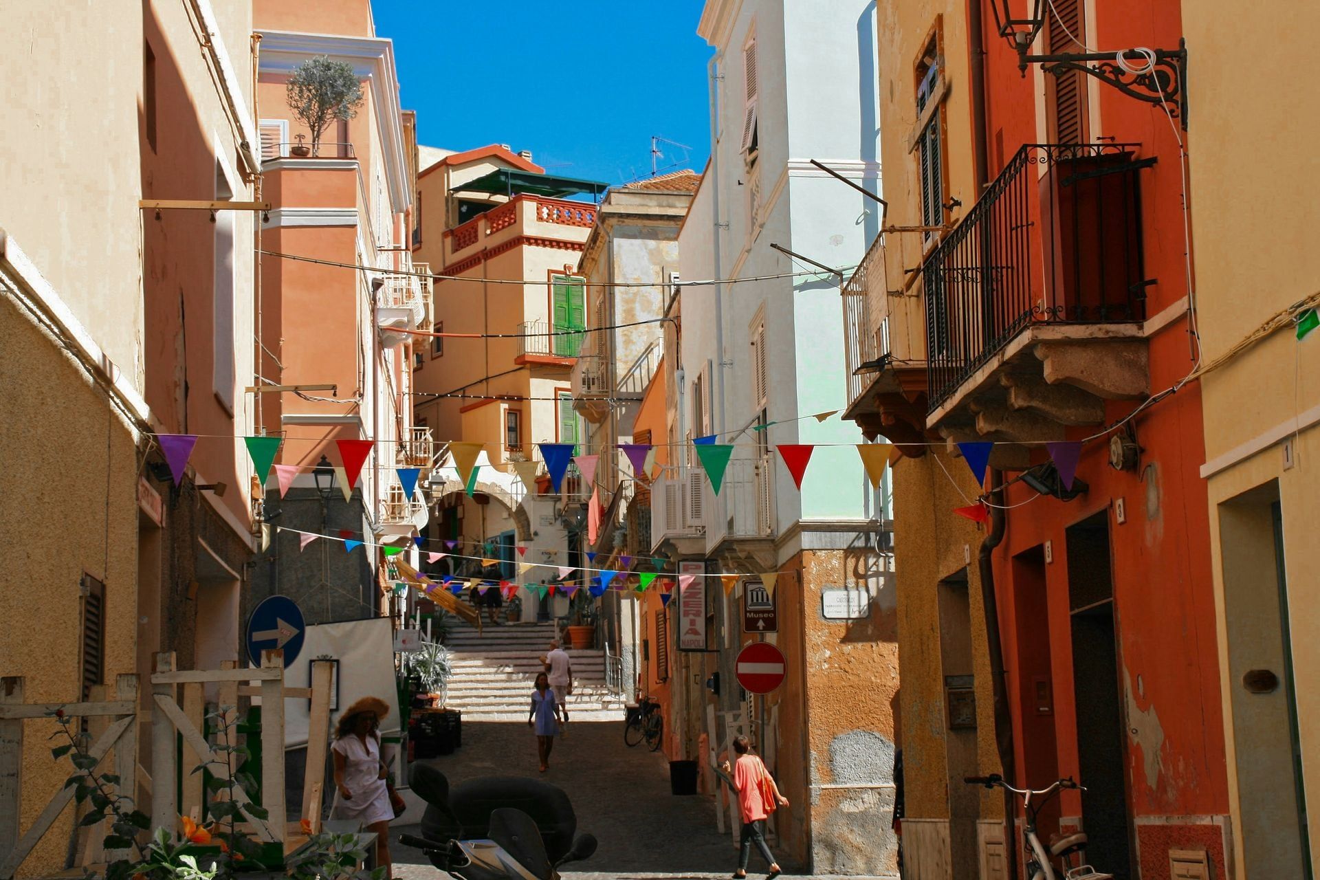 Smaller town in Sardinia