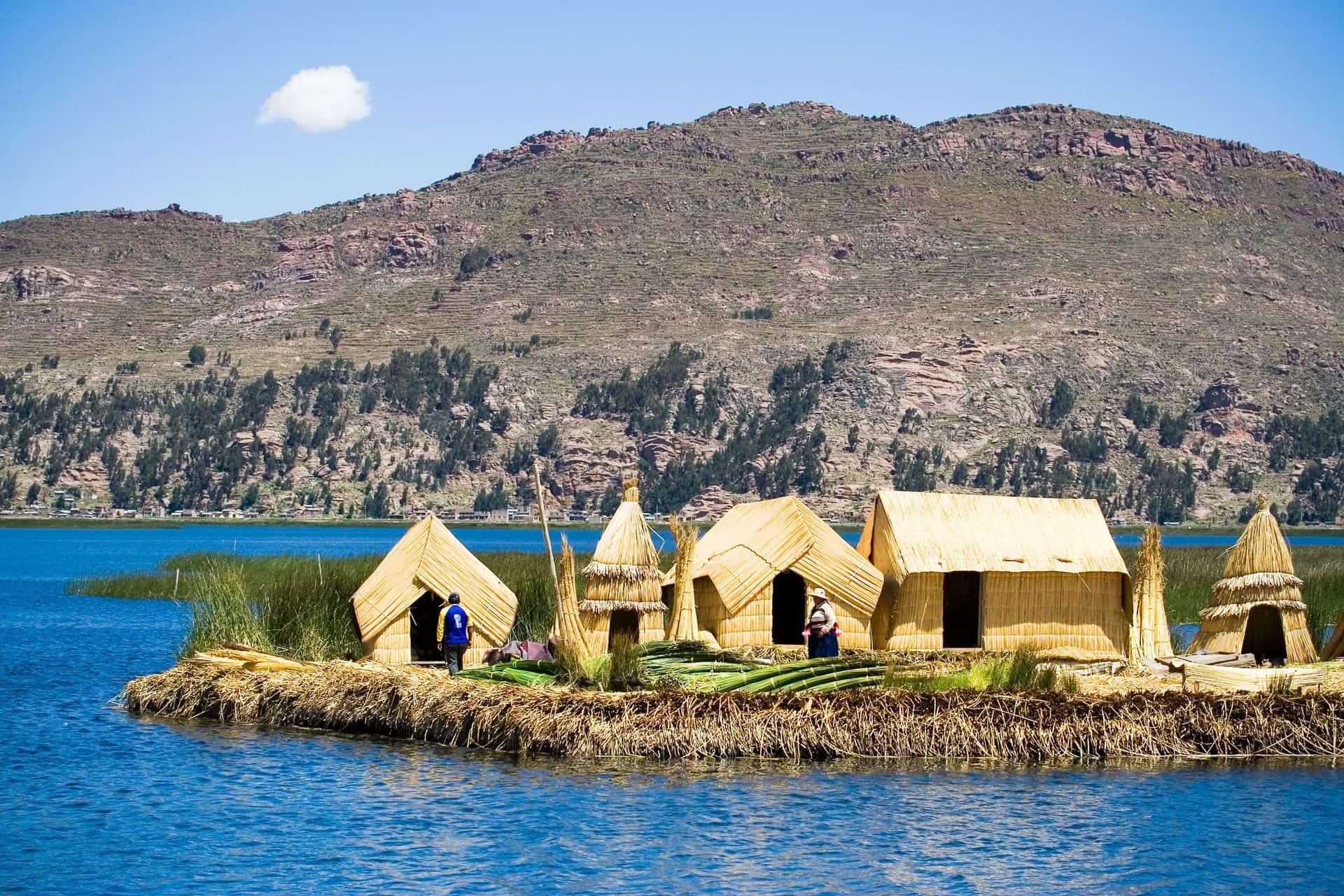 Uros Floating Islands, Lake Titicaca, Peru