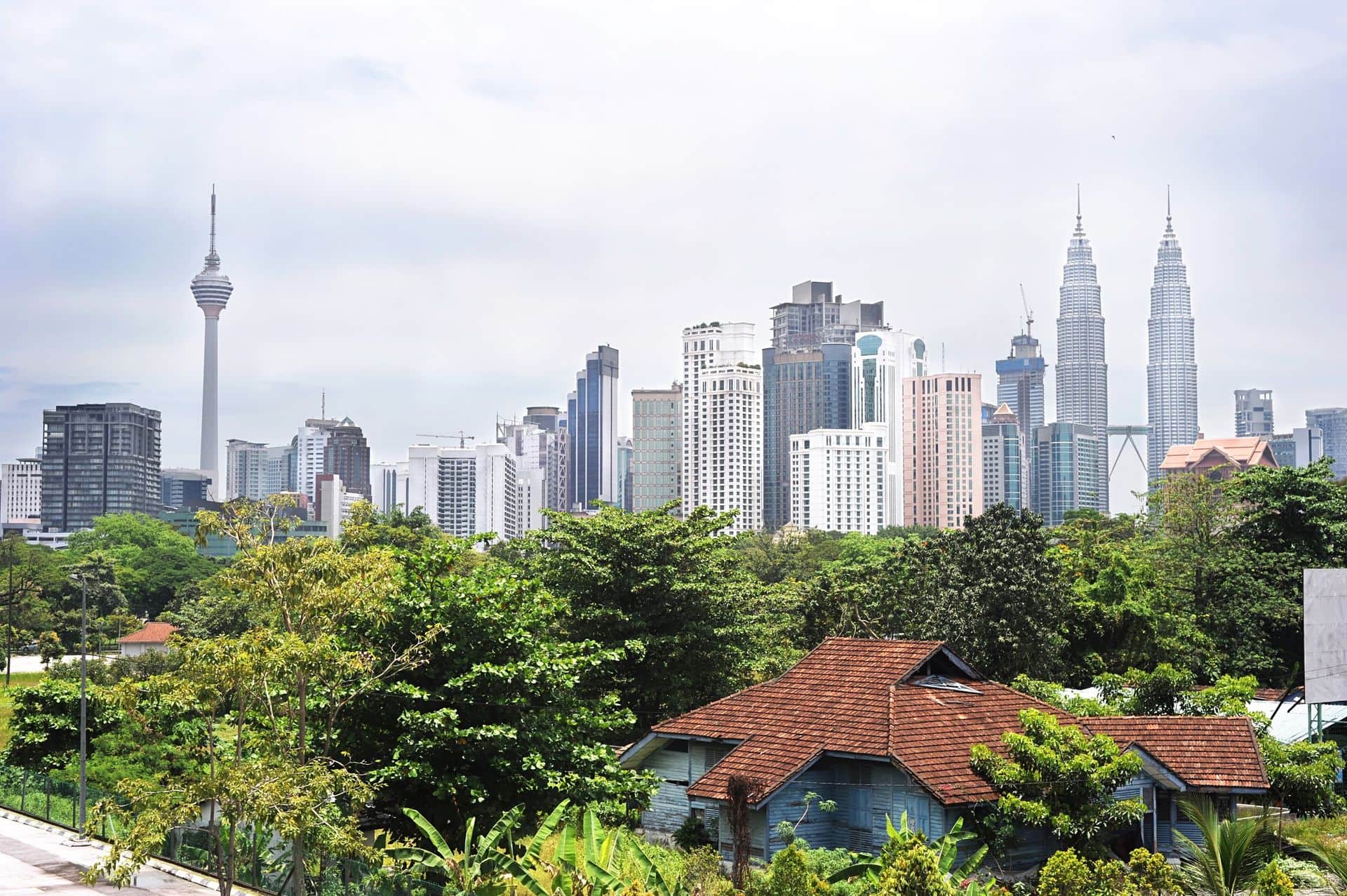Panorama of Kuala Lumpur. Malasia