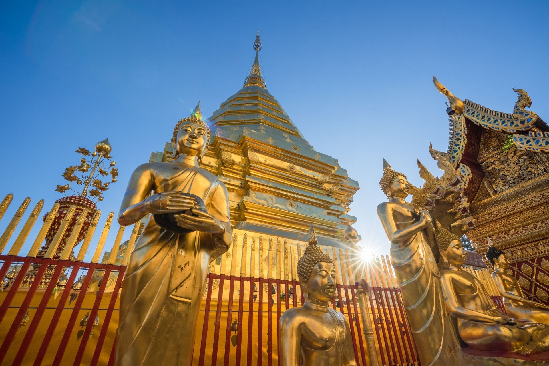 wat phra That Doi Suthep,Temple Chiang Mai Province Thailand