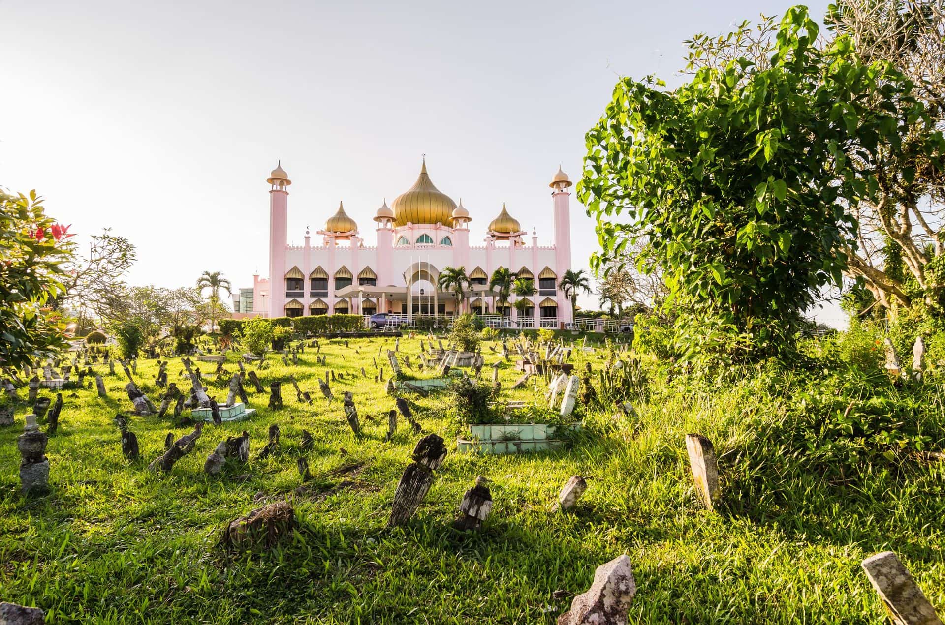 Old State mosque of Kuching, Sarawak, Malaysian Borneo