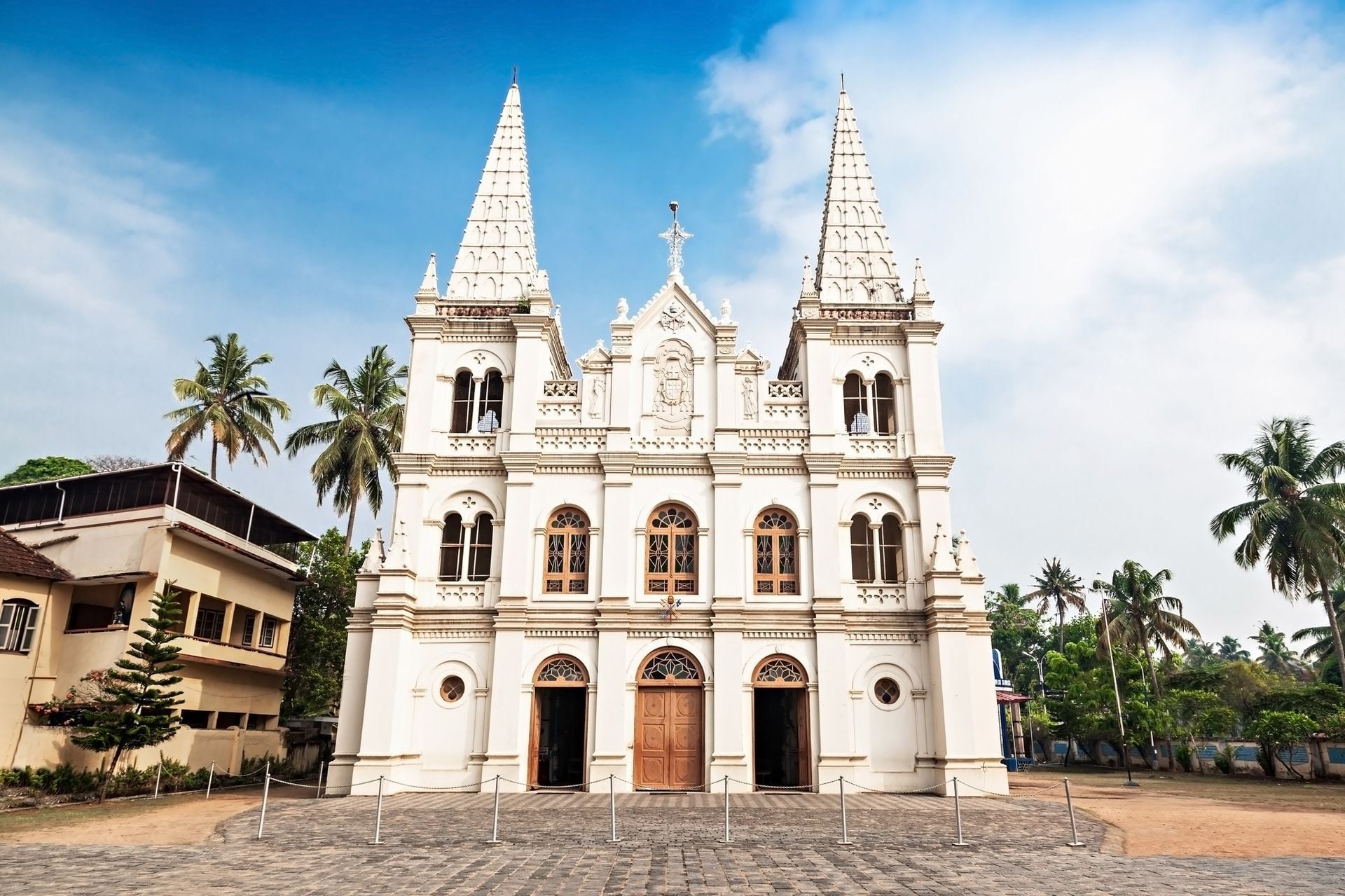 Santa Cruz Basilica in Cochin, Kerala, India