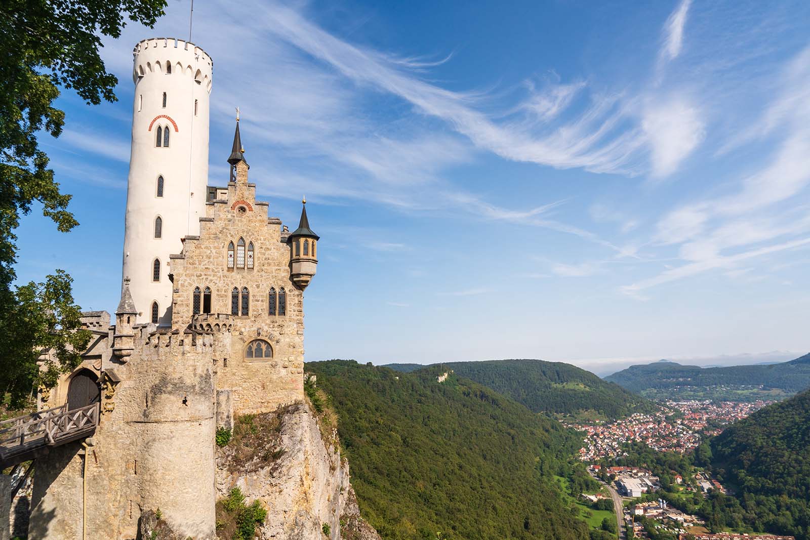 The Lichtenstein Castle, in Baden-Württemberg © Shutterstock