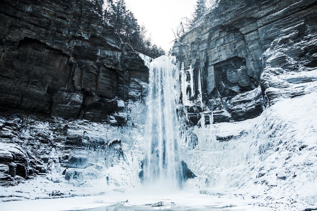 Frozen Waterfall