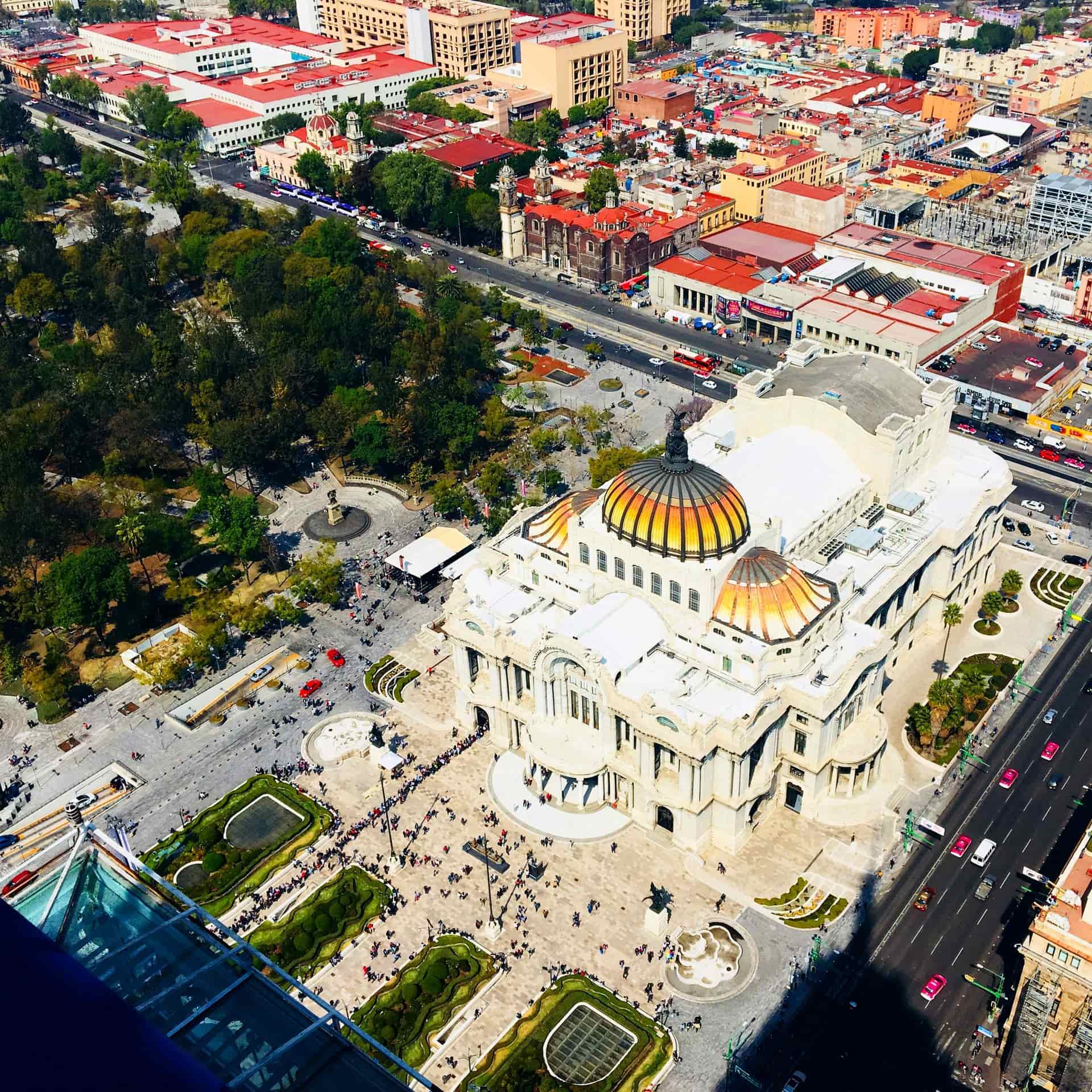 Mexico City aerial