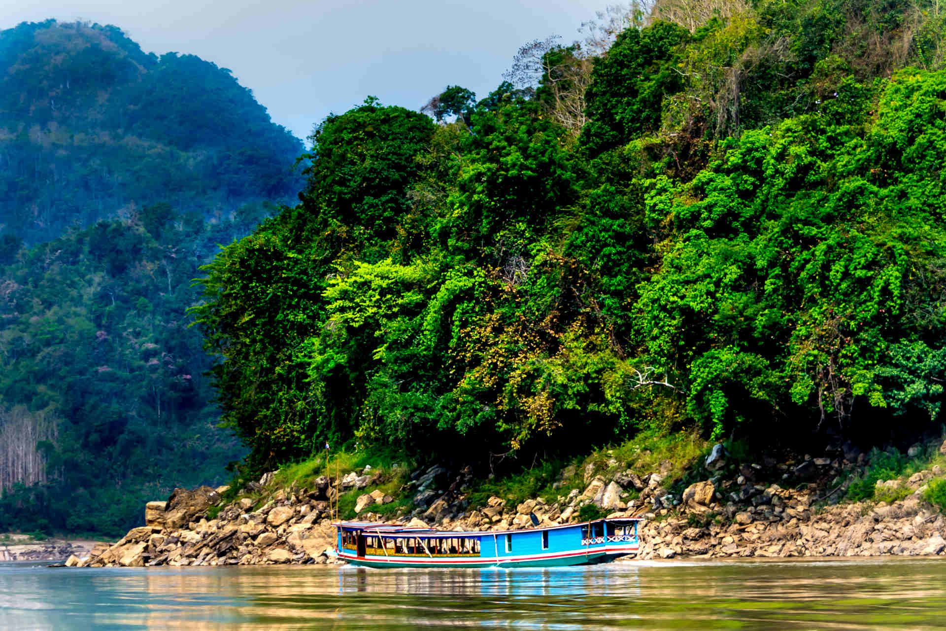 20 famous journeys around the world: Mekong River, Laos.