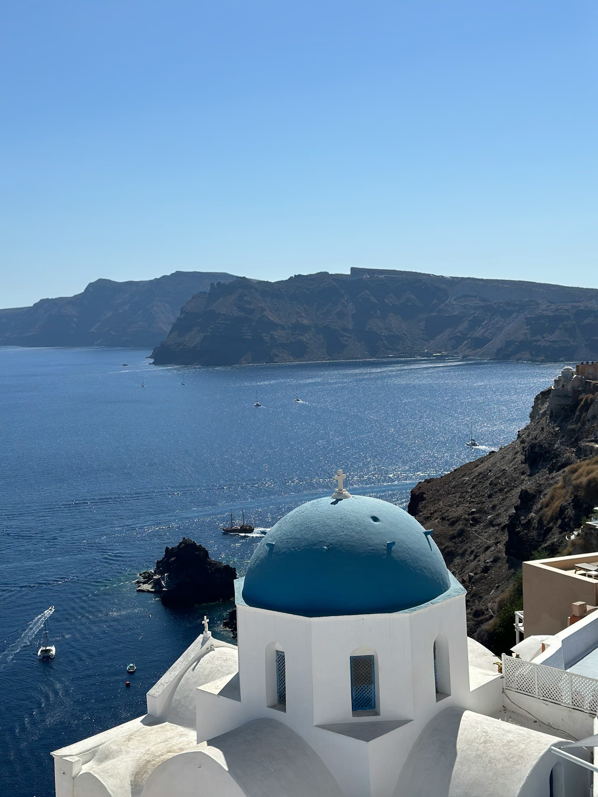 Santorini Cliffs