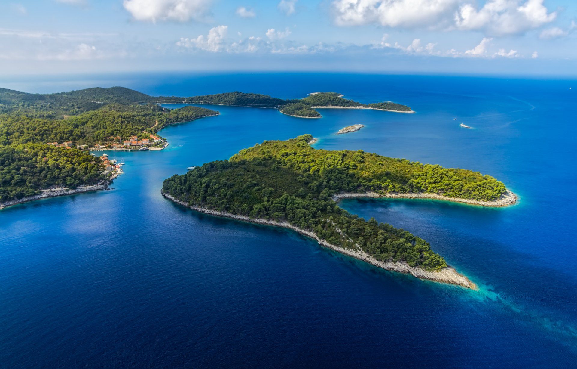 Mljet National Park is a popular island hop from Dubrovnik