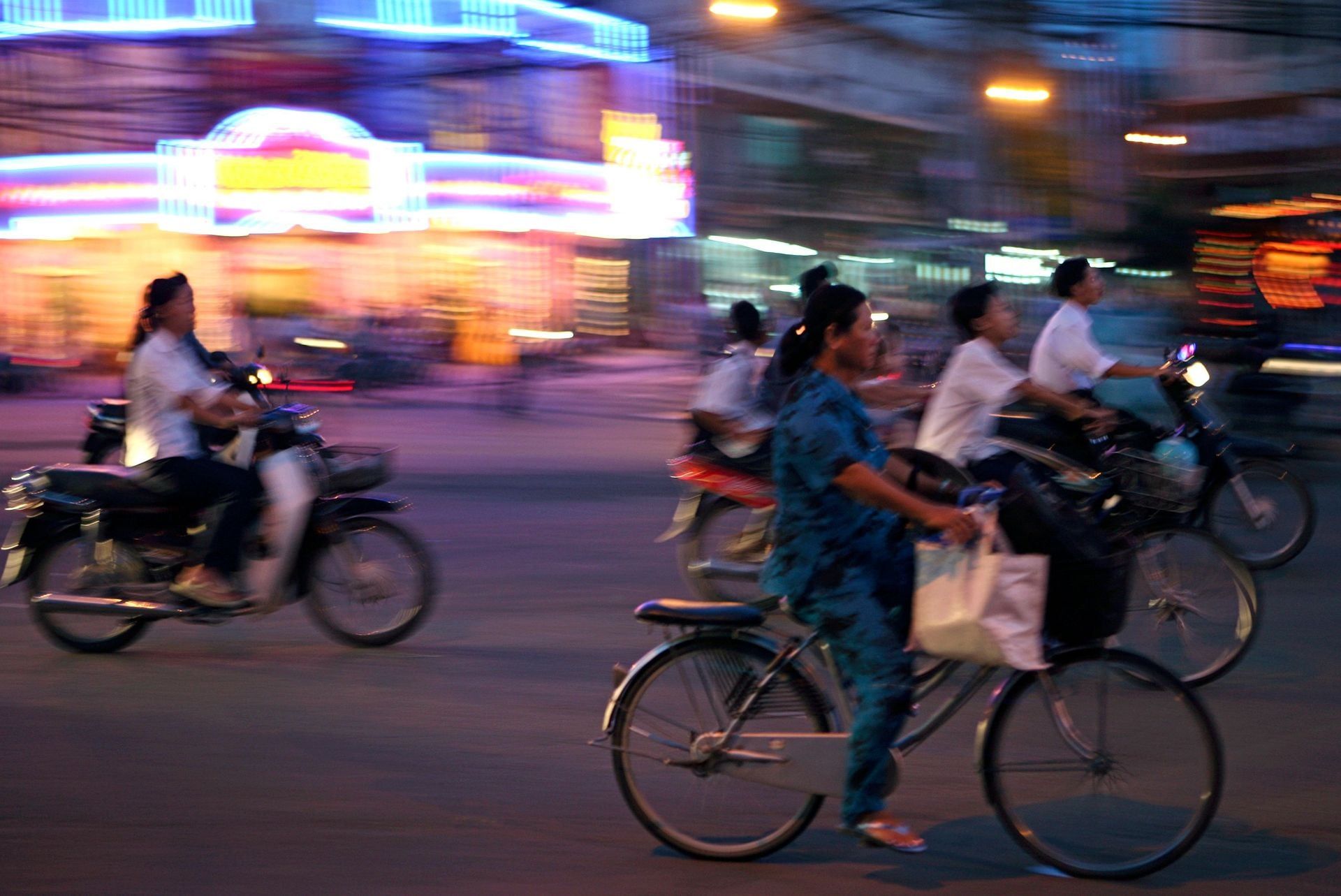 Night Scene Ho Chi Minh City