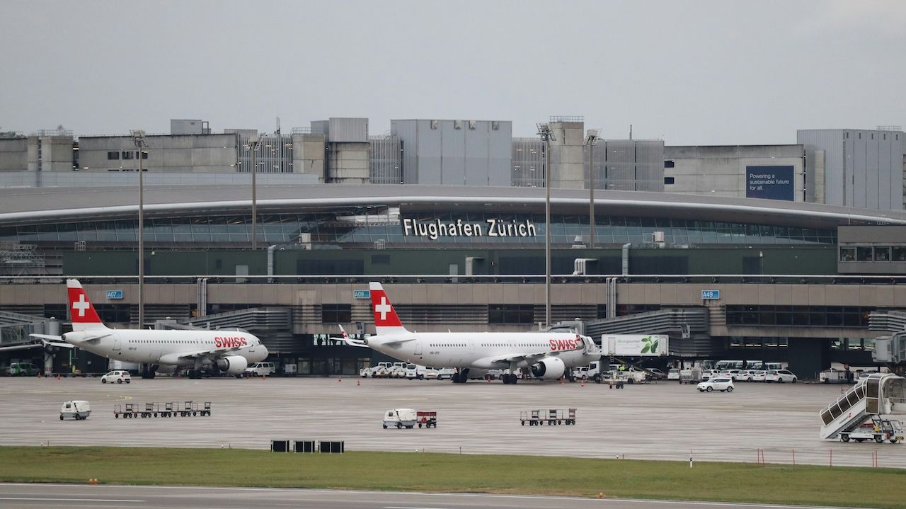 Zurich airport, Switzerland