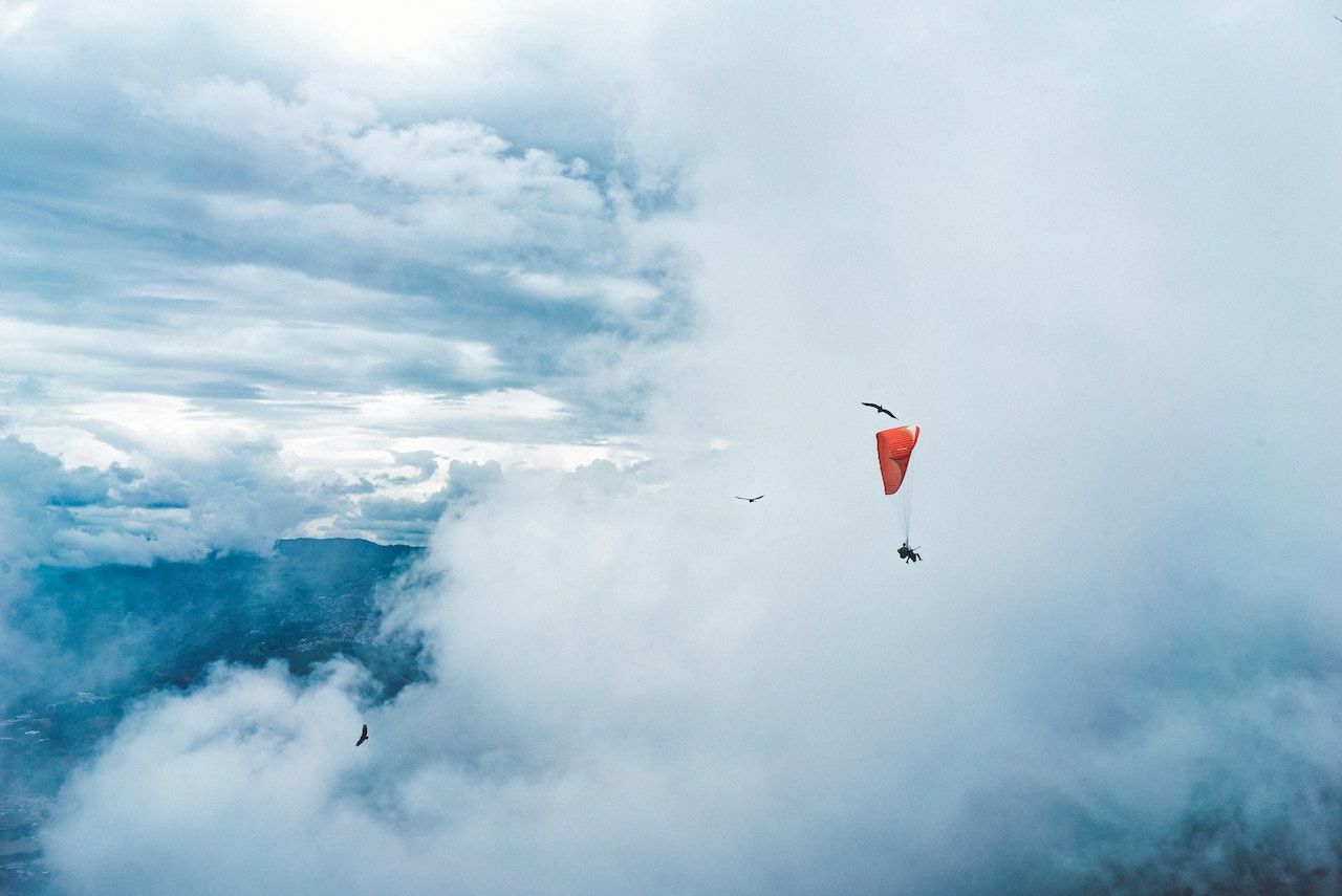 Paragliding in Medellin, Colombia