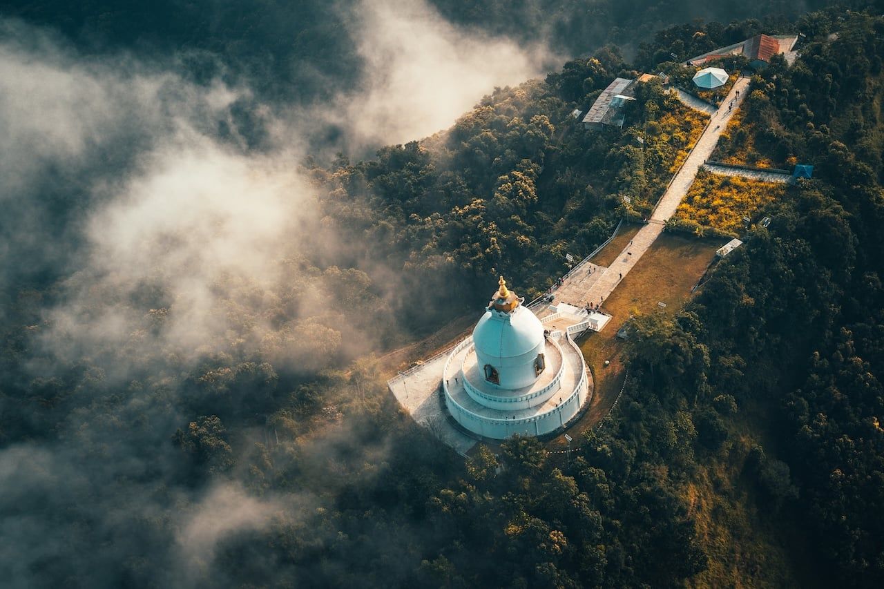 Peace Pagoda, Nepal
