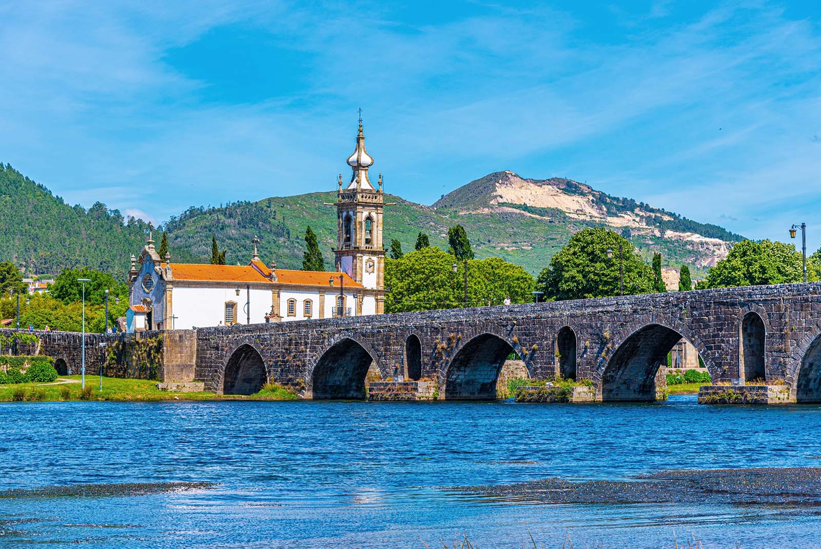 Roman bridge at Ponte de Lima in Portugal © Shutterstock