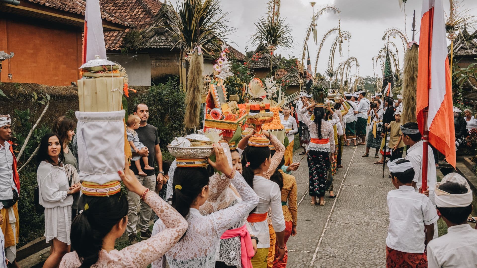 Balinese ceremony
