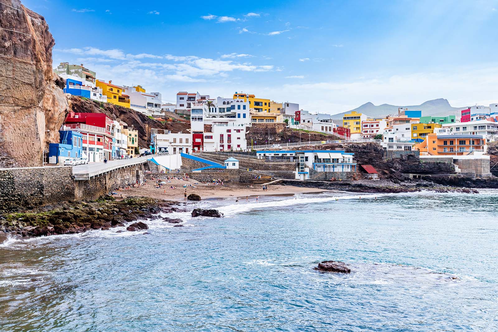 Sardina del Norte, Spain, December 29, 2022. Sardina del Norte, coastal town of Gran Canaria © Shutterstock