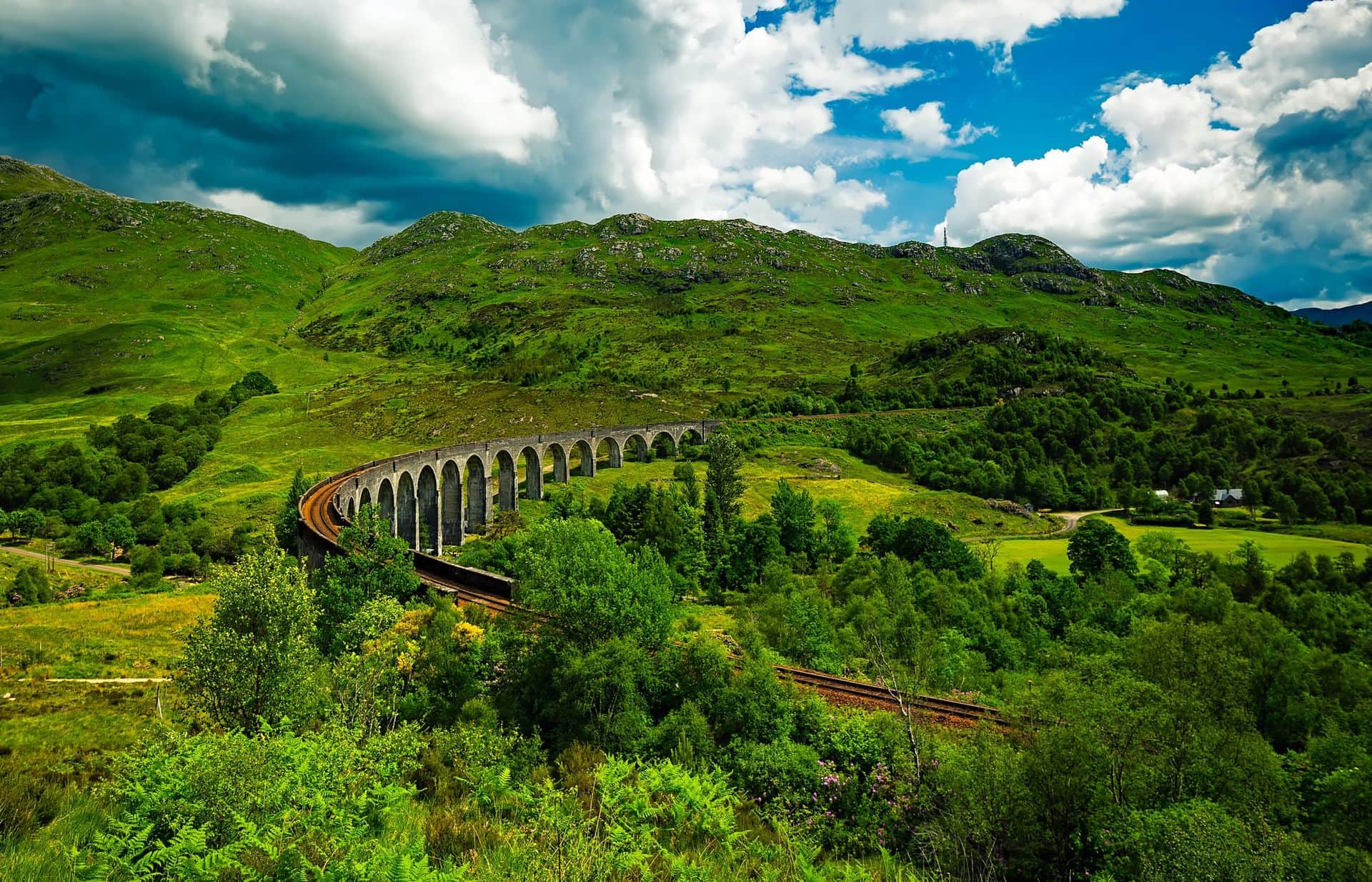 Glenfinnan Viaduct Harry Potter